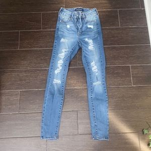 aeropostale super high rise jeggings.